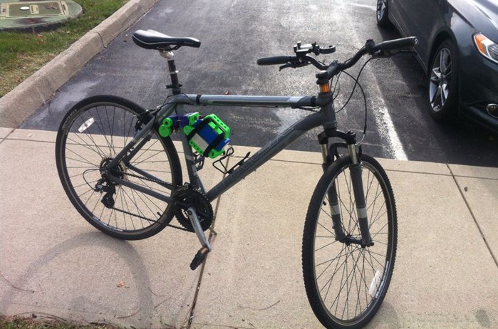 3D打印竹單車之后另一力作:電動(dòng)助力3D打印自行車工具_(dá)3D打印服務(wù)