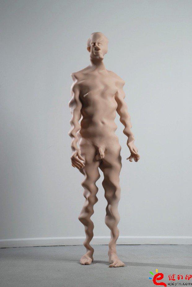 3D打印個性化私人訂制 藝術家Richard Dupont的系列3D打印雕塑之一 3D打印個性化私人訂制 藝術家Richard Dupont的系列3D打印雕塑之一