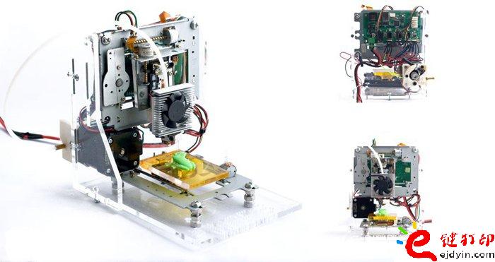 牛逼高手大神在民間 僅60美元的DIY回收廢舊電子元件3D打印機 牛逼高手大神在民間 僅60美元的DIY回收廢舊電子元件3D打印機