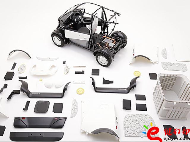 3d打印汽車應用案例 本田創新3D打印電動車與商用鎂電池 3d打印汽車應用案例 本田創新3D打印電動車與商用鎂電池