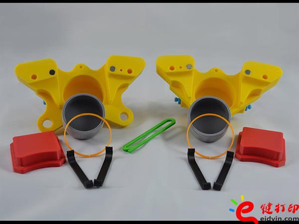 3D打印教學(xué)用剎車制動鉗,3d打印培訓(xùn)課程方案作品展 中小學(xué)生超愛3D打印小作品成功案例展示