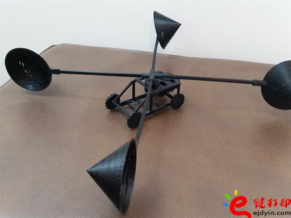 3D打印風(fēng)能汽車,3d打印培訓(xùn)課程方案作品展 中小學(xué)生超愛3D打印小作品成功案例展示