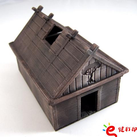 復(fù)古風(fēng)的金屬質(zhì)感3D打印VIKING房子欣賞 很像巧克力(帶下載地址) 復(fù)古風(fēng)的金屬質(zhì)感3D打印VIKING房子欣賞 很像巧克力(帶下載地址)